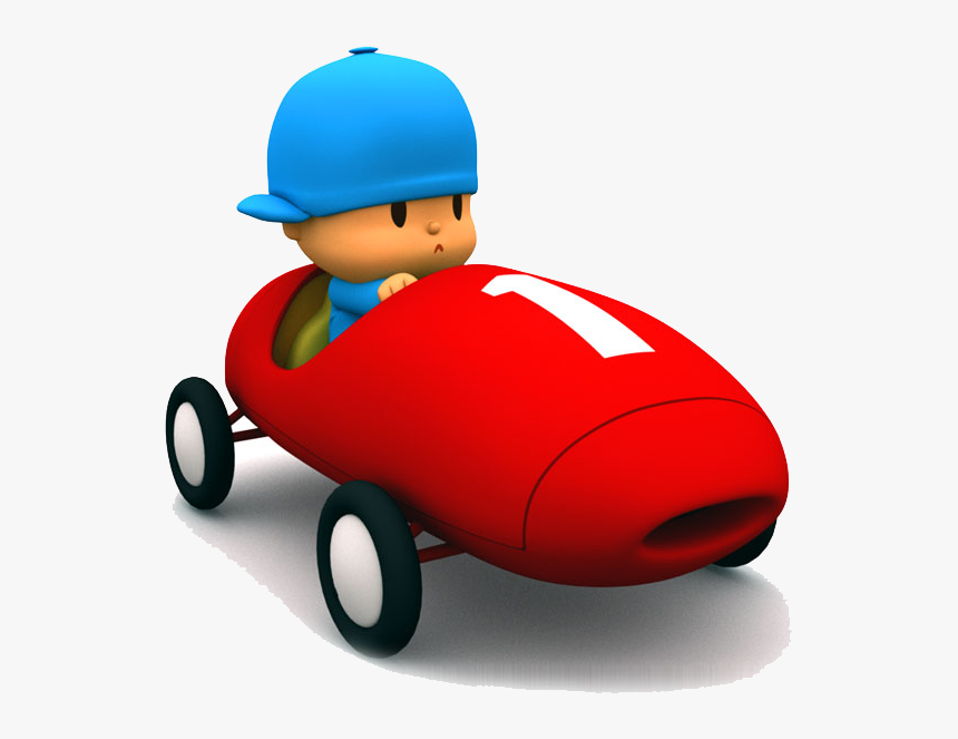 Pocoyo Race Car, HD Png Download, Free Download