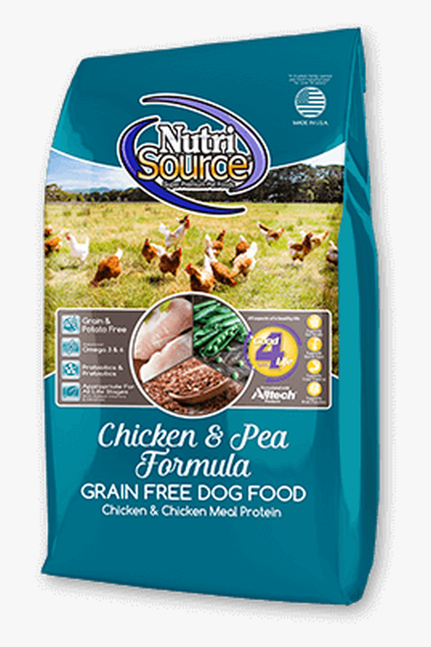 Nutrisource Grain Free Chicken And Pea Dog Food, HD Png Download, Free Download