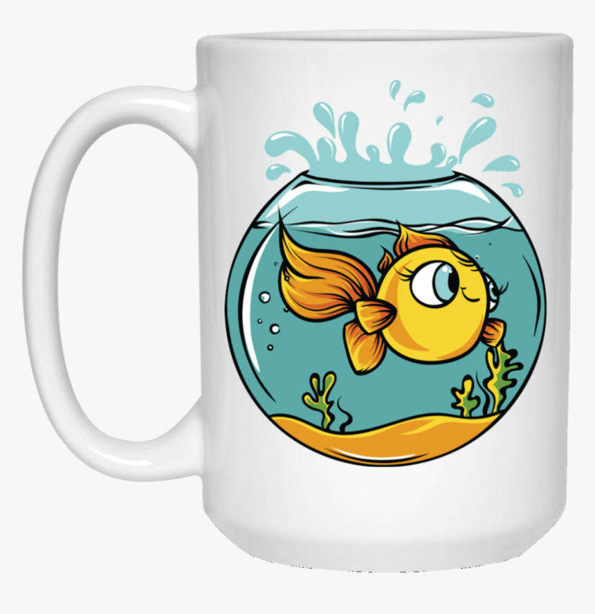 Maria Funny Bundle - Fish In Bowl Cartoon, HD Png Download, Free Download