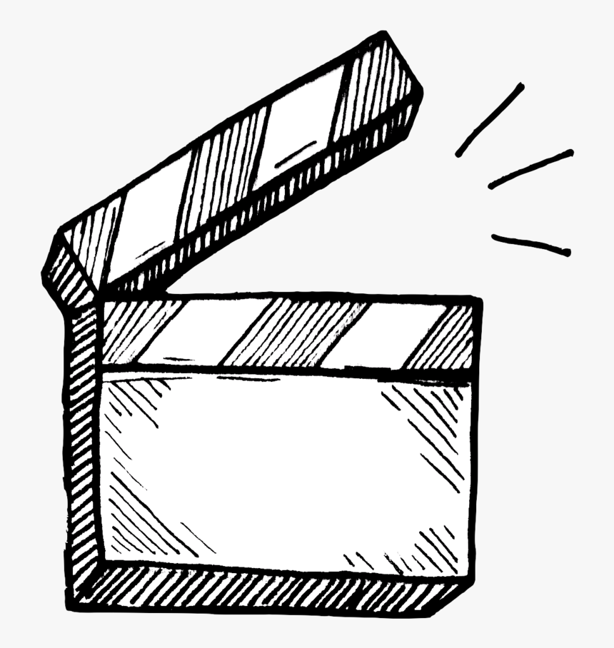 Our Story Hidden Diamond Productions - Clapboard Drawing Png, Transparent Png, Free Download