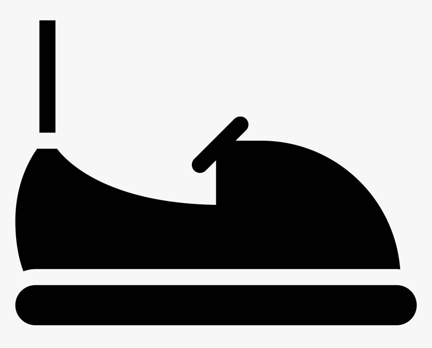 Bumper Car Filled Icon, HD Png Download, Free Download