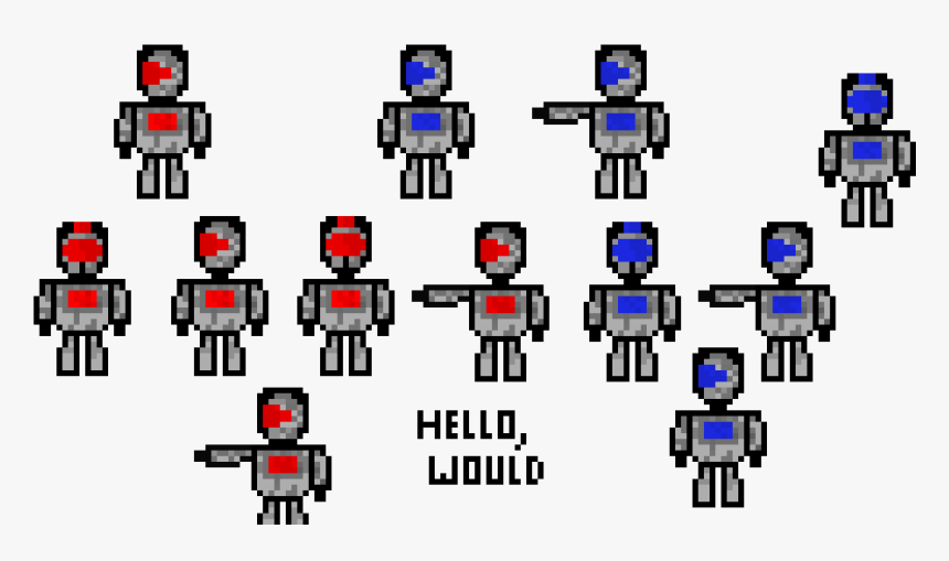 Sci-fi Soldiers , Png Download - Pixel Art Sci Fi Soldier, Transparent Png, Free Download