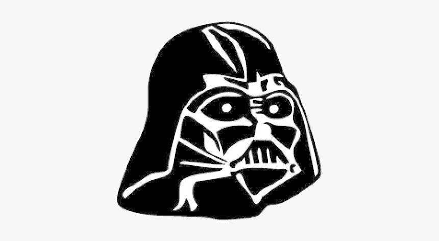 Darth Vader File Instant Eps Transparent Png - Darth Vader Cartoon Head, Png Download, Free Download