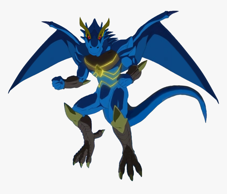 Blue Dragon Costum Render - Blue Dragon Anime Figure, HD Png Download, Free Download