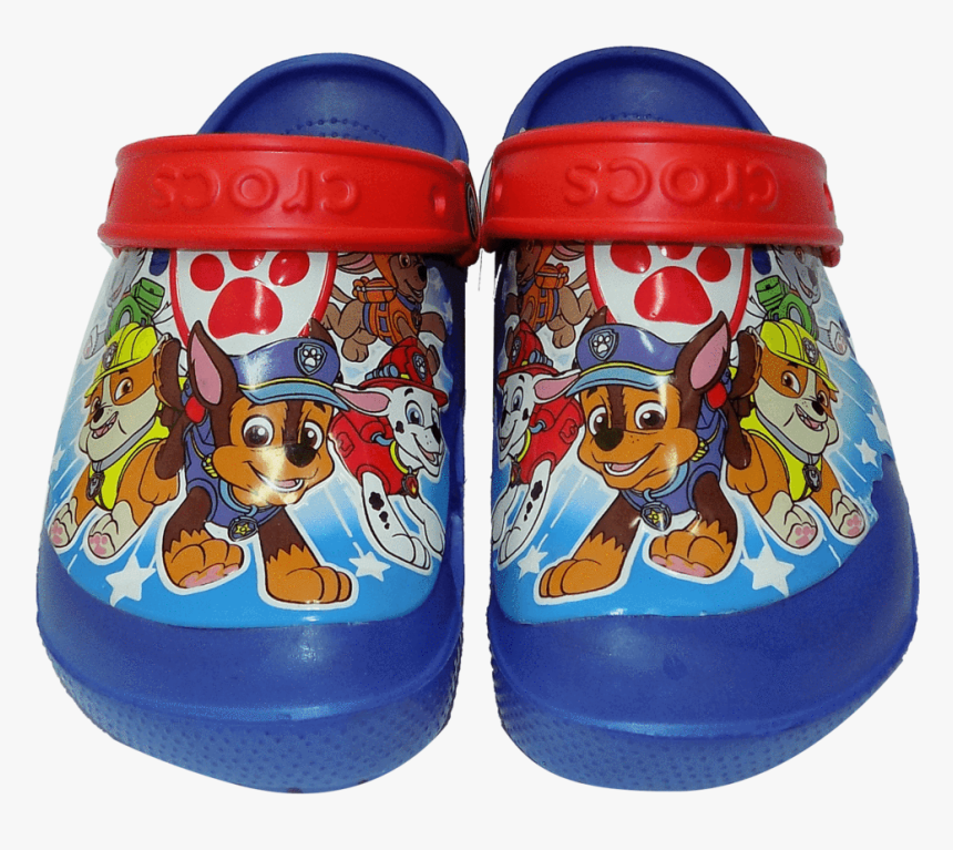 Crocs Paw Patrol With Lights - Cartoon, HD Png Download, Free Download