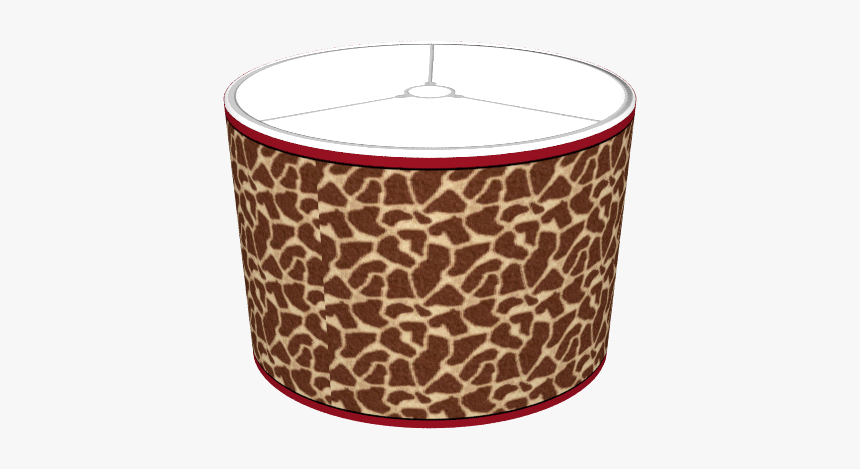 Giraffe Animal Print With Rust Trim - Coffee Table, HD Png Download, Free Download