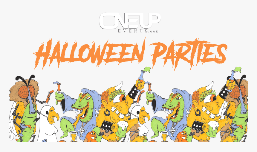 Transparent Halloween Party Png - Cartoon, Png Download, Free Download