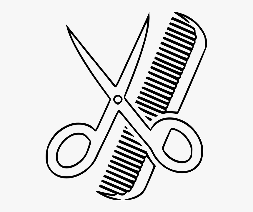 Transparent Tijeras Png - Haircut Clipart, Png Download, Free Download