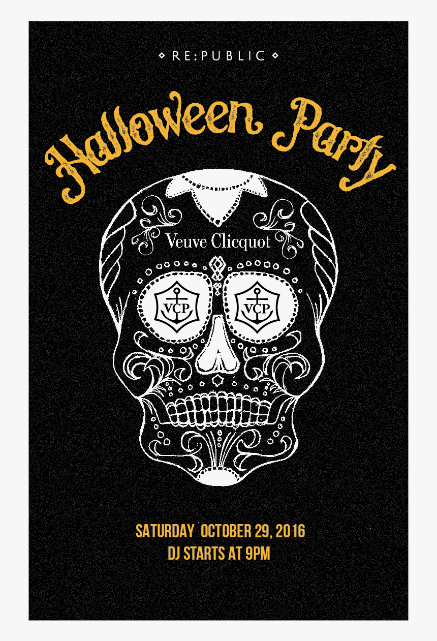 2016 Republic Halloweenparty - Poster, HD Png Download, Free Download