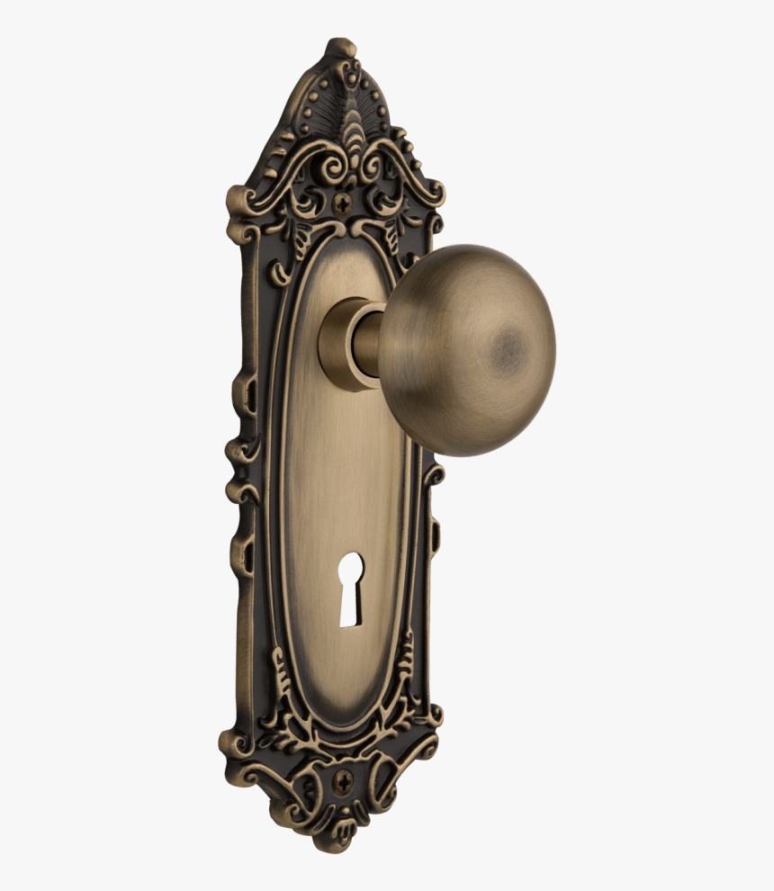 Door Hardware - Victorian - Nostalgic - Victorian Door Knob, HD Png Download, Free Download