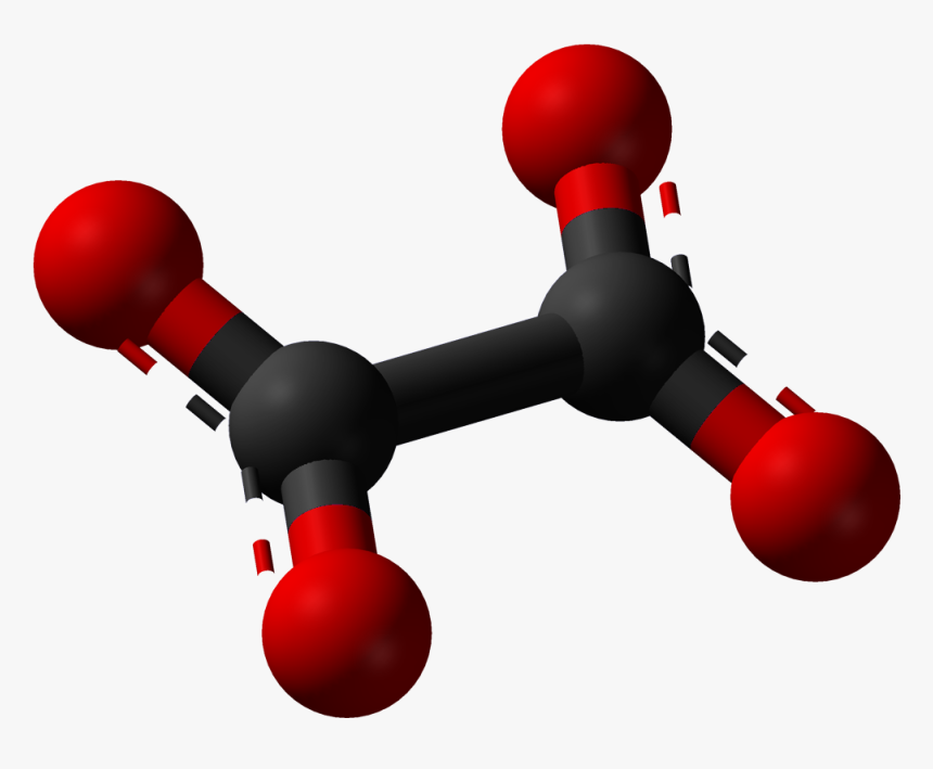 3d Balls And Columns, Png V - Structure Of Oxalate Ion, Transparent Png, Free Download