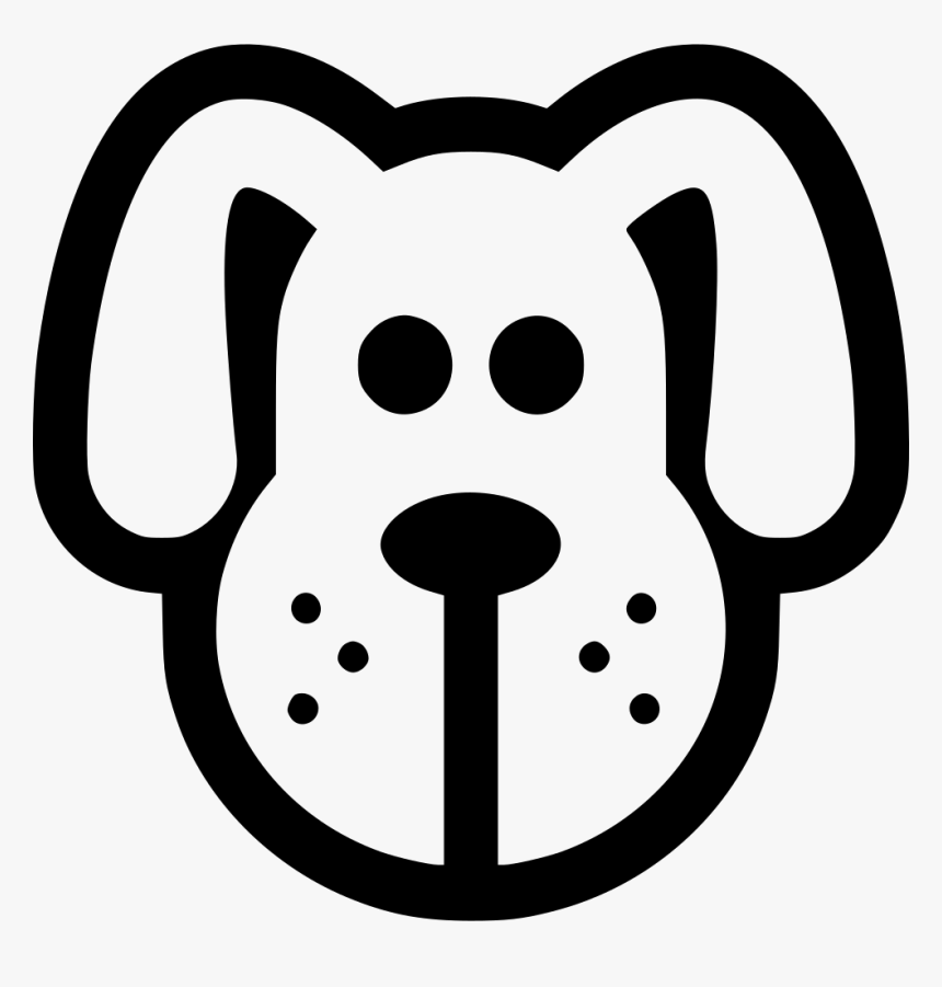 Dog Head Dog Head Svg Hd Png Download Kindpng