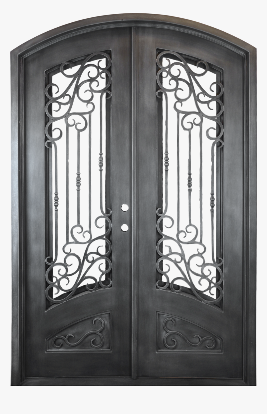 Transparent Background Doors Png , Png Download - Arch Wrought Iron Window, Png Download, Free Download