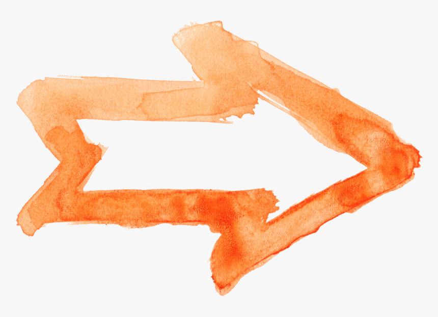 Watercolor Arrow - Arrow Png, Transparent Png, Free Download