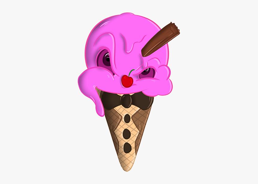 Evil Ice Cream Png, Transparent Png, Free Download