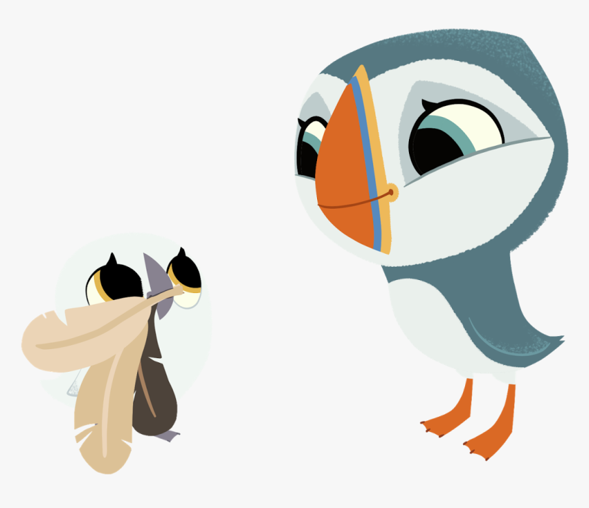 Characters Puffin Rock Png, Transparent Png, Free Download