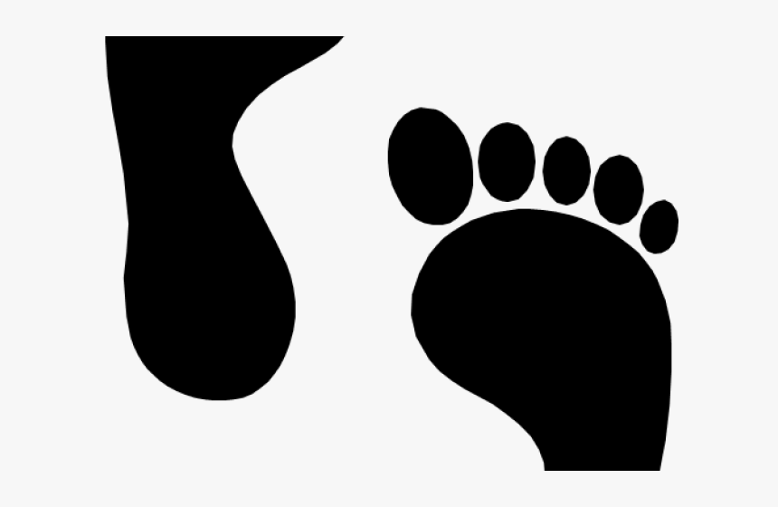 Footprints Clipart Travel - Foot Print Png, Transparent Png, Free Download