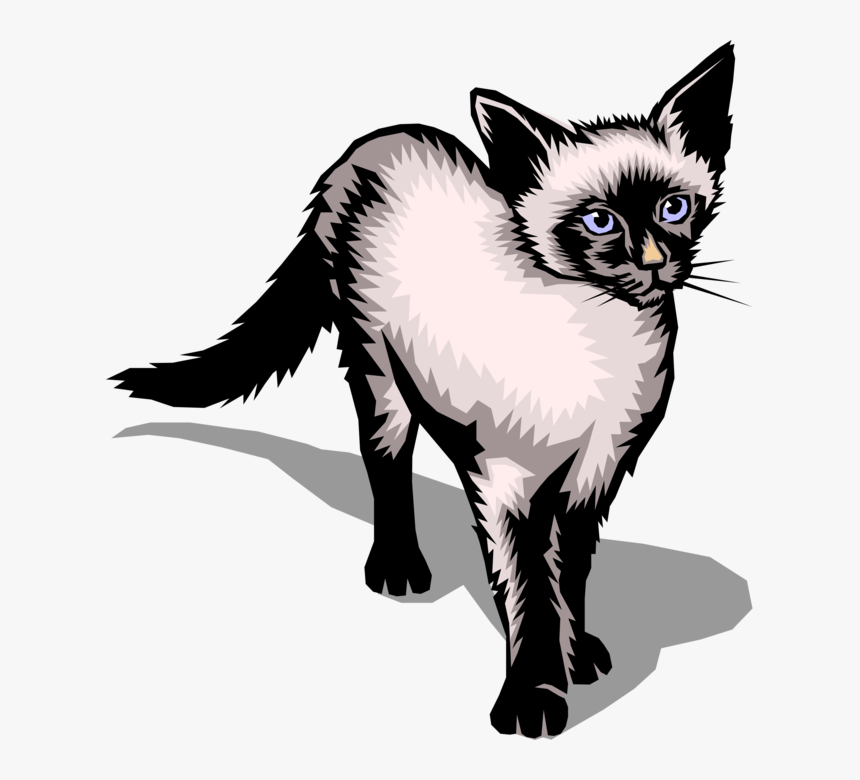 Vector Illustration Of Family Pet Small Domesticated - Vector Graphics, HD Png Download, Free Download