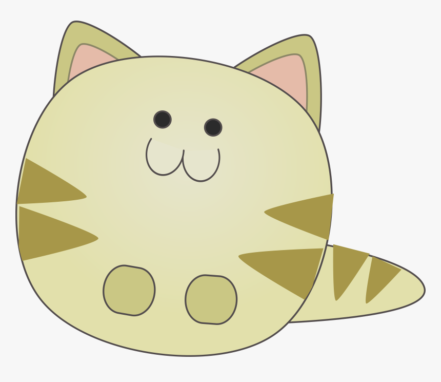 Chibi Cute Cat Clipart, HD Png Download, Free Download