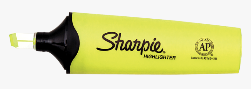 Product Image Clear View™ Clear View™ Wp - Yellow Highlighter Clear Tip, HD Png Download, Free Download