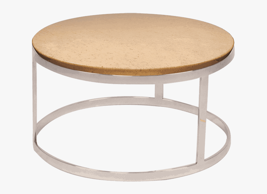 Honey Beige Round Marble Coffee Table Decasa Marble - Coffee Table, HD Png Download, Free Download