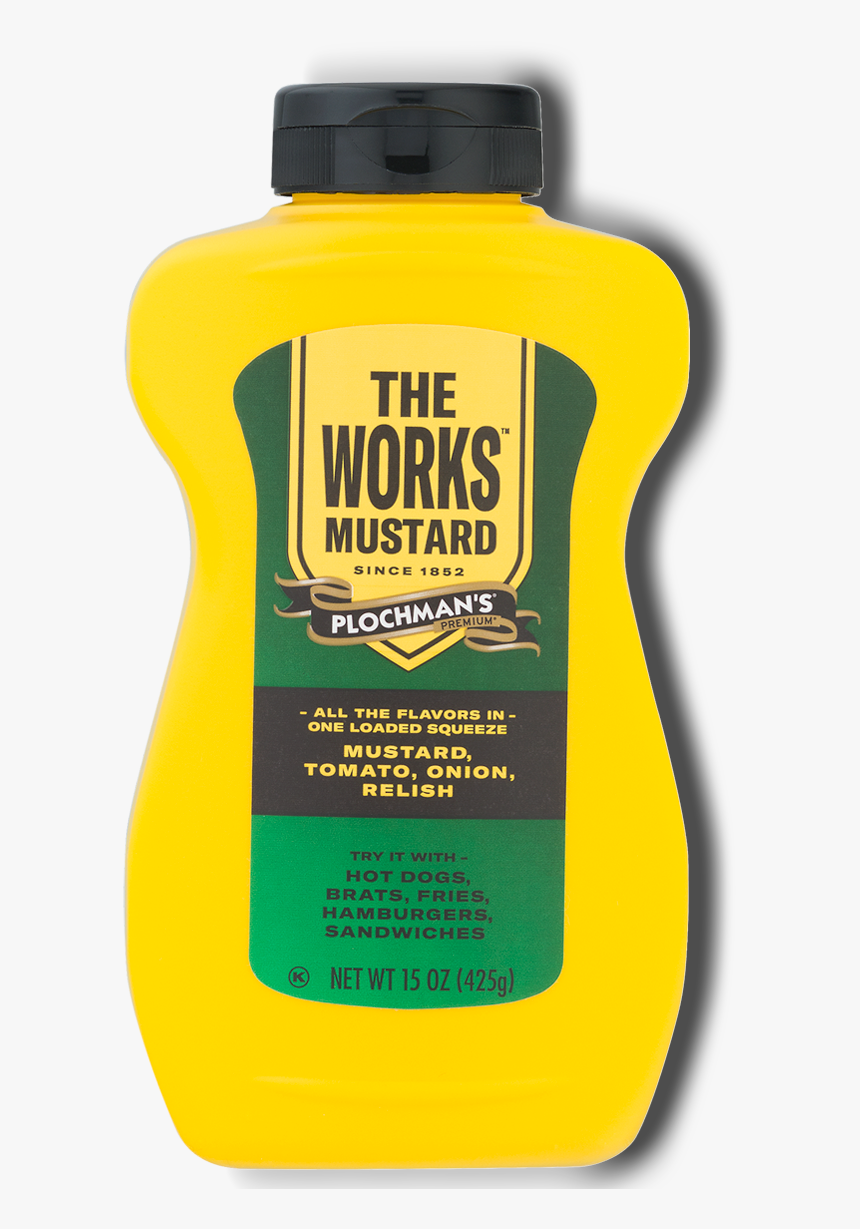 The Works Mustard - Works Mustard, HD Png Download, Free Download