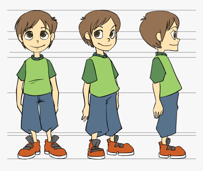 I Did The Same For The Legs - Cartoon Model Sheet, HD Png Download ...