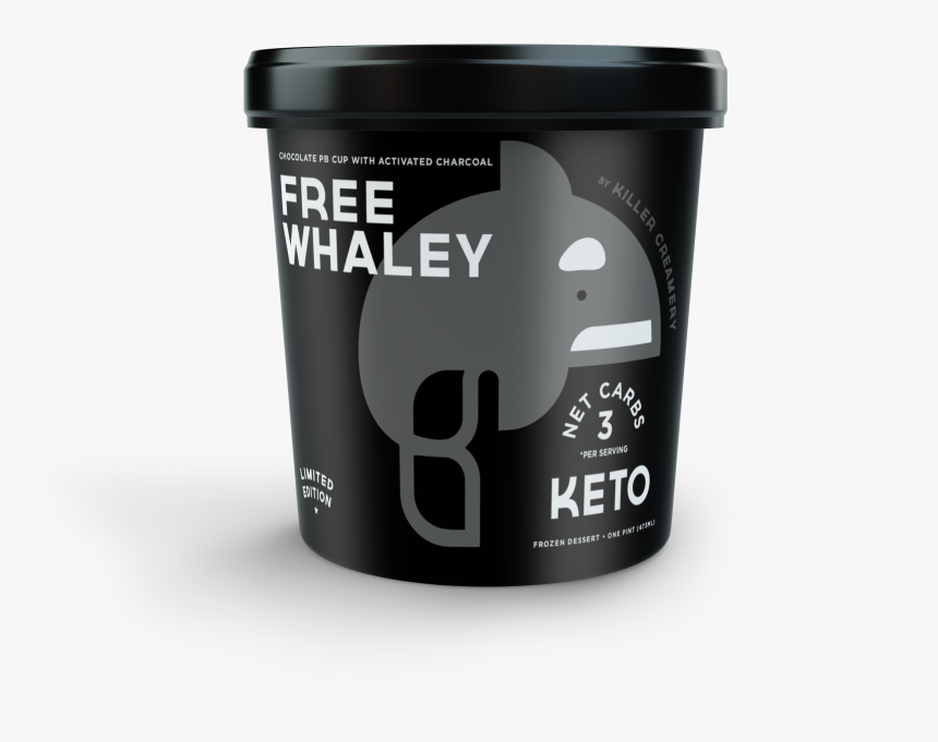 Keto Ice Cream With A Whale, HD Png Download, Free Download