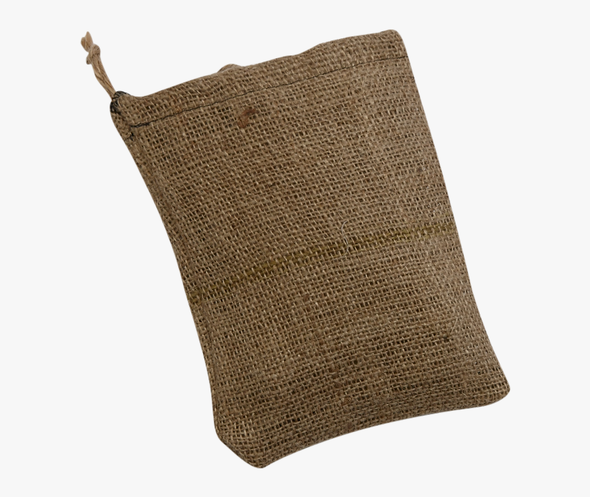 Burlap Bag With A Drawstring 10 X 10 - Woolen, HD Png Download, Free Download