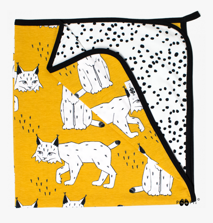 Organic Jersey Baby Blanket, Lynx , Png Download, Transparent Png, Free Download