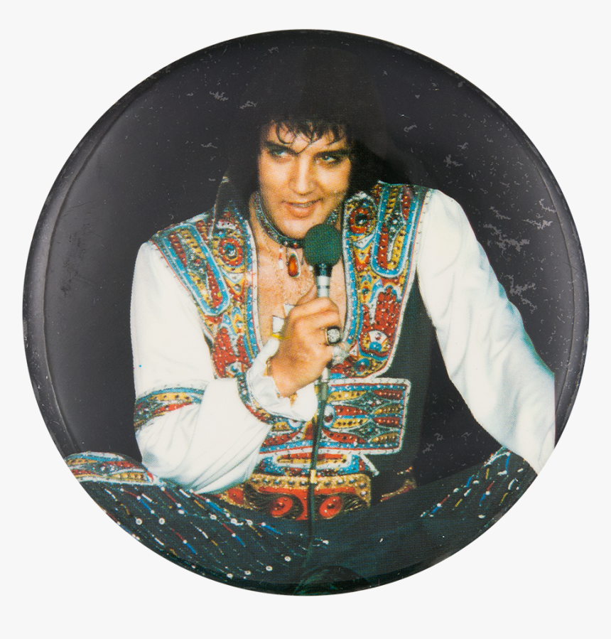 Elvis Jumpsuit Music Button Museum - Elvis Gypsy Suit 1975, HD Png Download, Free Download