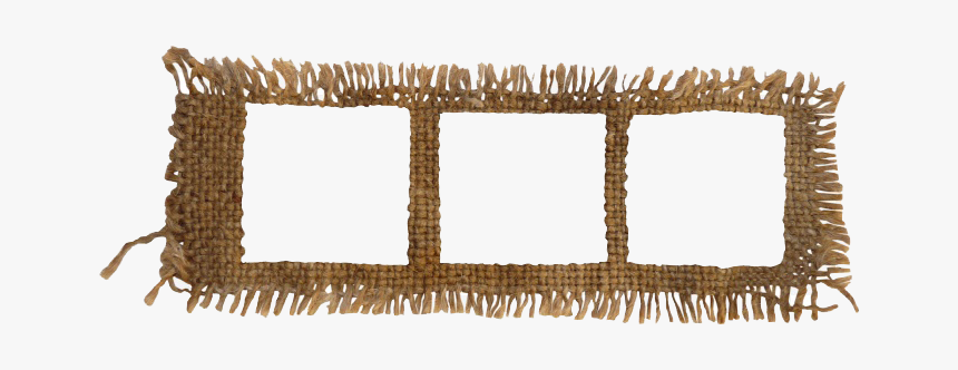 Rope Picture Frame Knitting Png Image High Quality - Wood Frame Png High Resolution, Transparent Png, Free Download