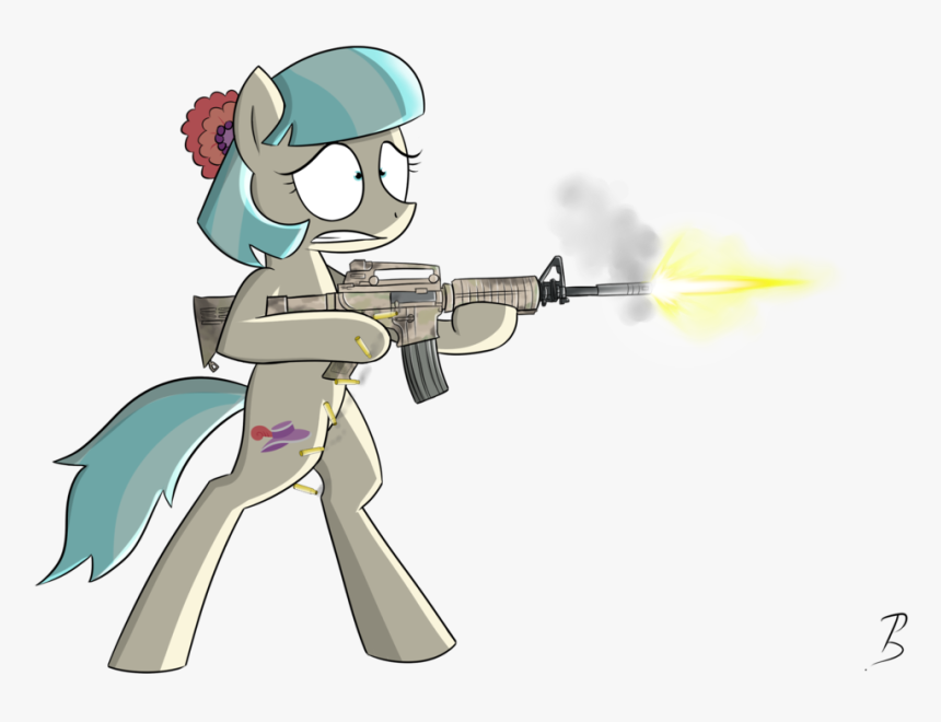 My Little Pony Clipart Gun Png - Mlp Pony Gun, Transparent Png, Free Download