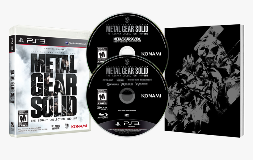 Metal Gear Solid The Legacy Collection 1987 2012 Ps3, HD Png Download, Free Download