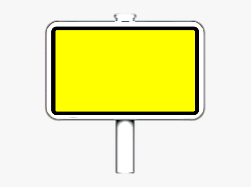 #blanksign #sign #ftestickers #madewithpicsart #stickers - Sign, HD Png Download, Free Download