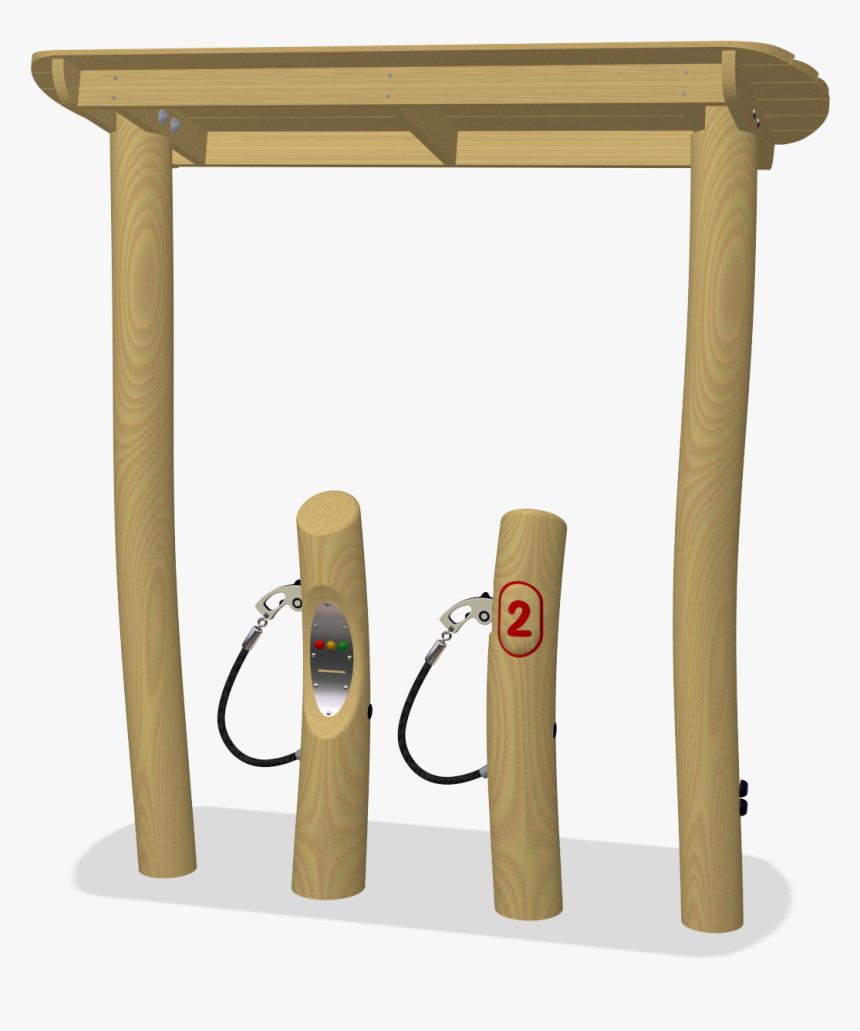 Gas Station With 2 Pumps, HD Png Download, Free Download