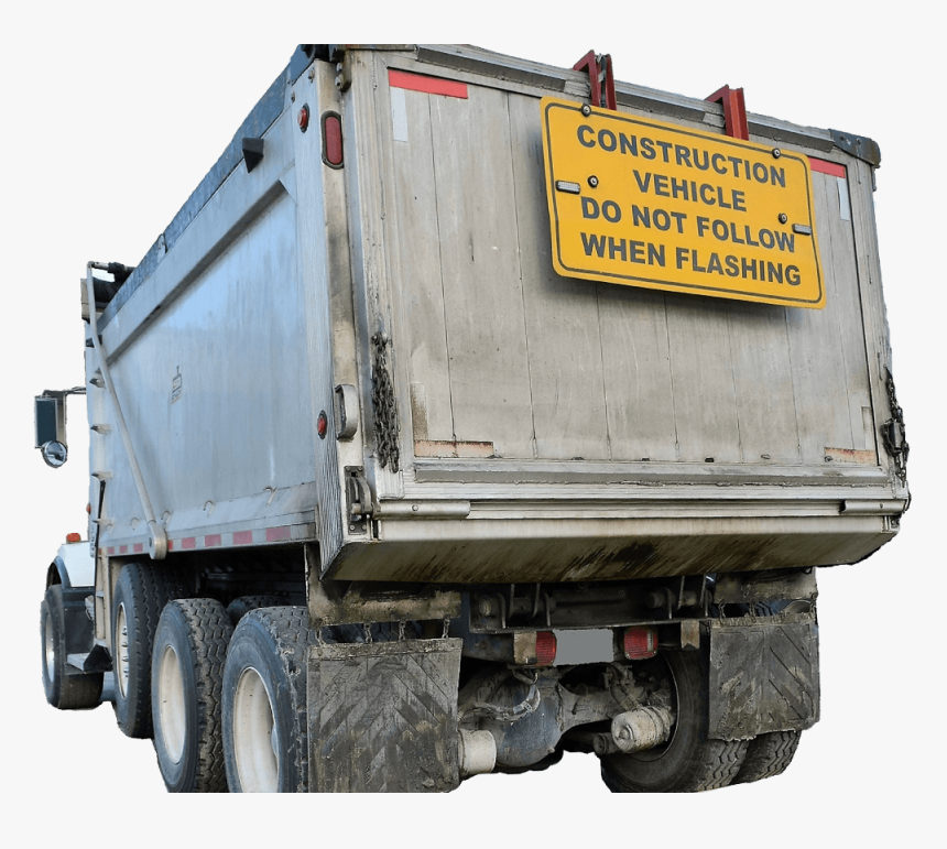 Dump Truck Sign Mount - Trailer Truck, HD Png Download, Free Download