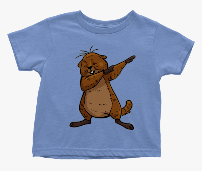 Groundhog Day Funny Dabbing Dance Groundhog Toddler - Cartoon, HD Png Download, Free Download