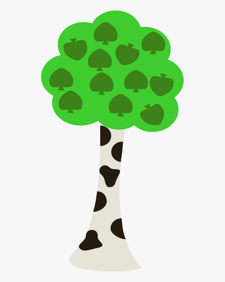 Birch Tree - Birch Tree In Cartoon, HD Png Download, Free Download