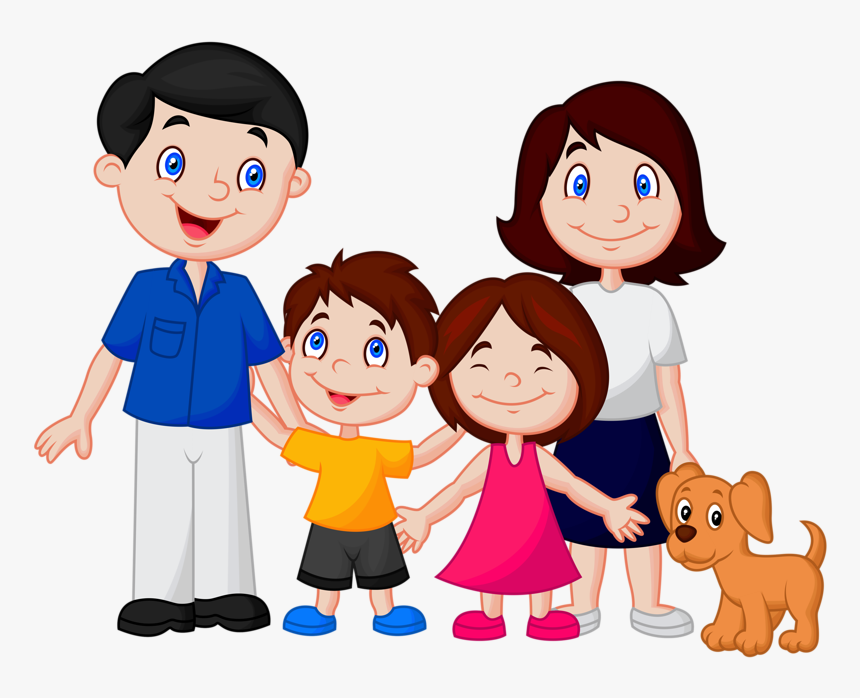 Family cartoon