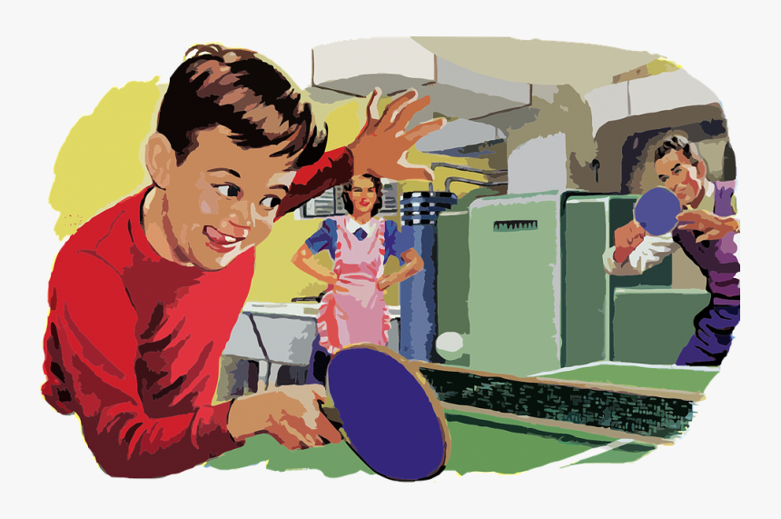 Table Tennis Retro, HD Png Download, Free Download