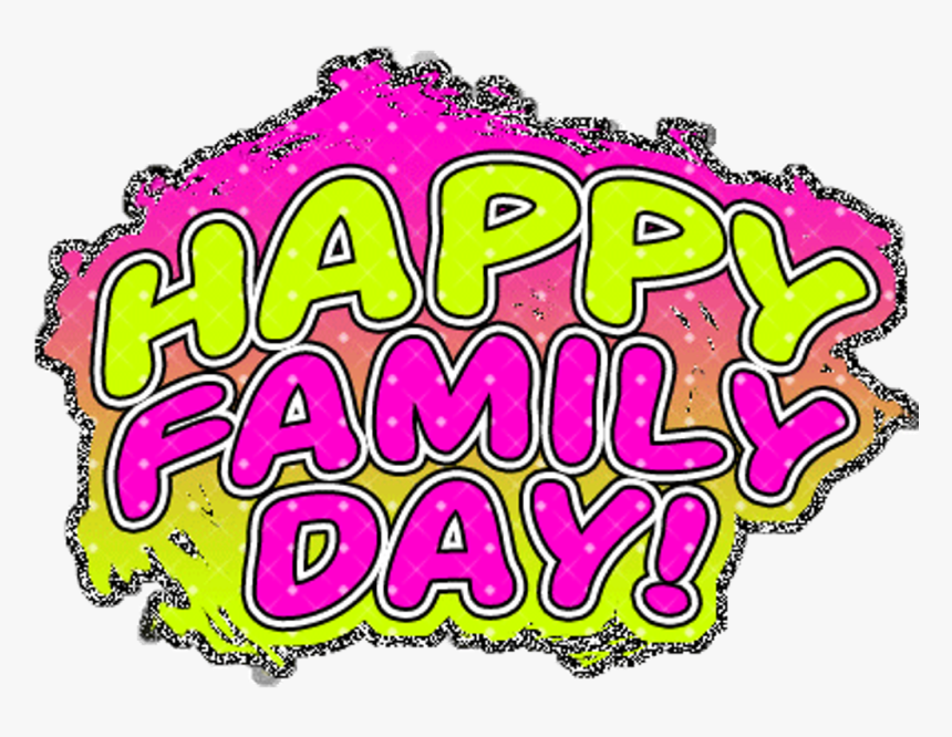 Happy Family Day, HD Png Download, Free Download