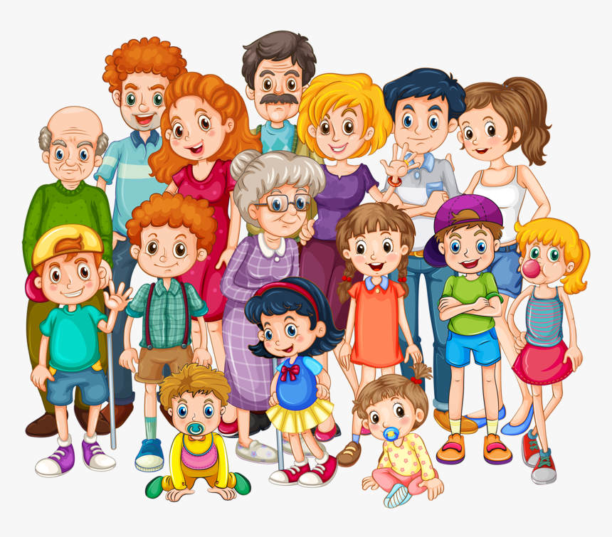 Qo S Ln - Extended Family Clipart, HD Png Download, Free Download