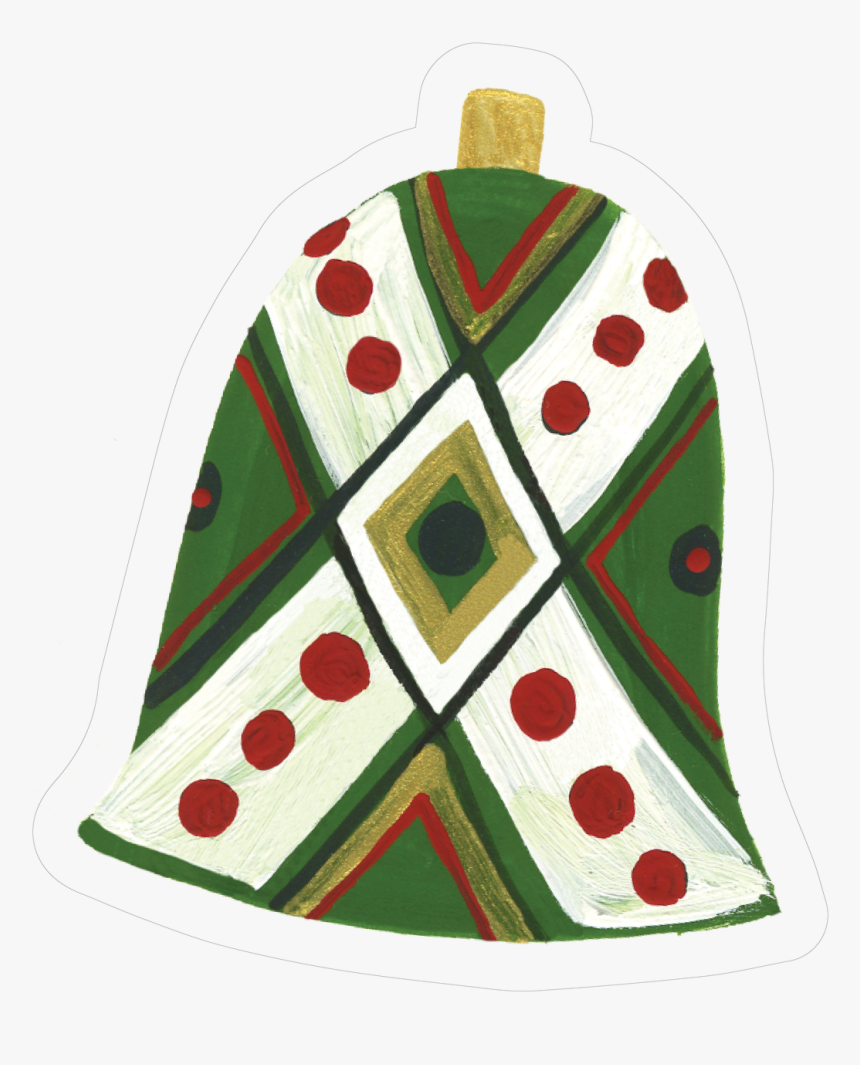 Christmas Bell Print & Cut File - Circle, HD Png Download, Free Download