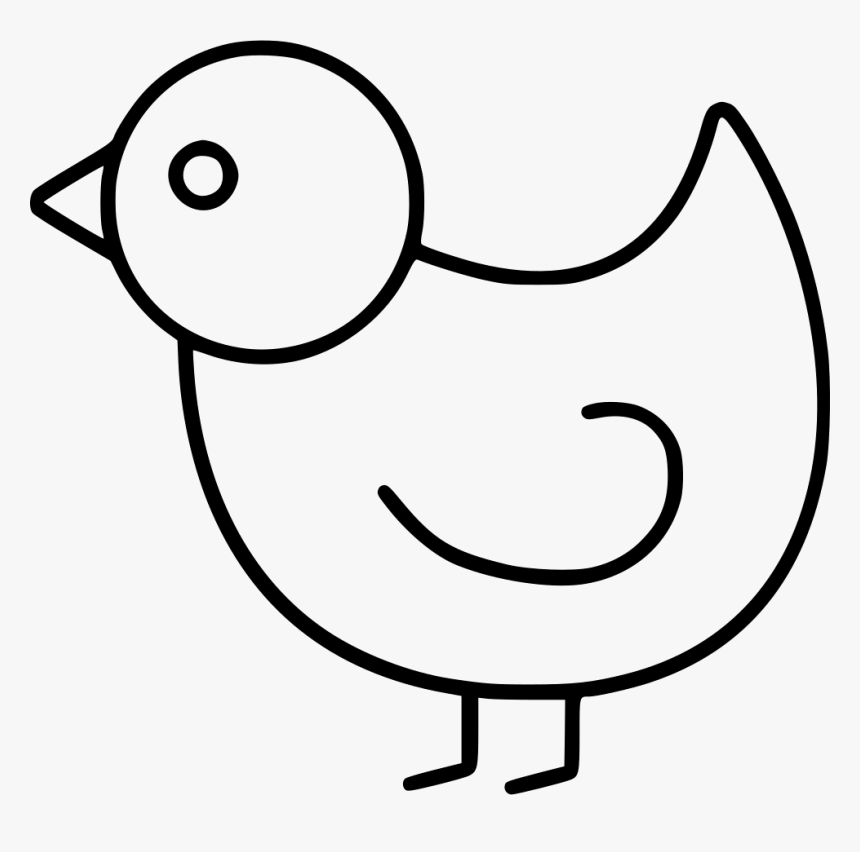 Chick - Line Art, HD Png Download, Free Download