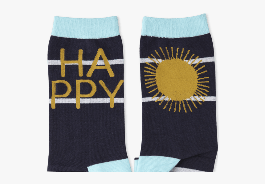 Happy Sun Crew Socks - Hockey Sock, HD Png Download, Free Download