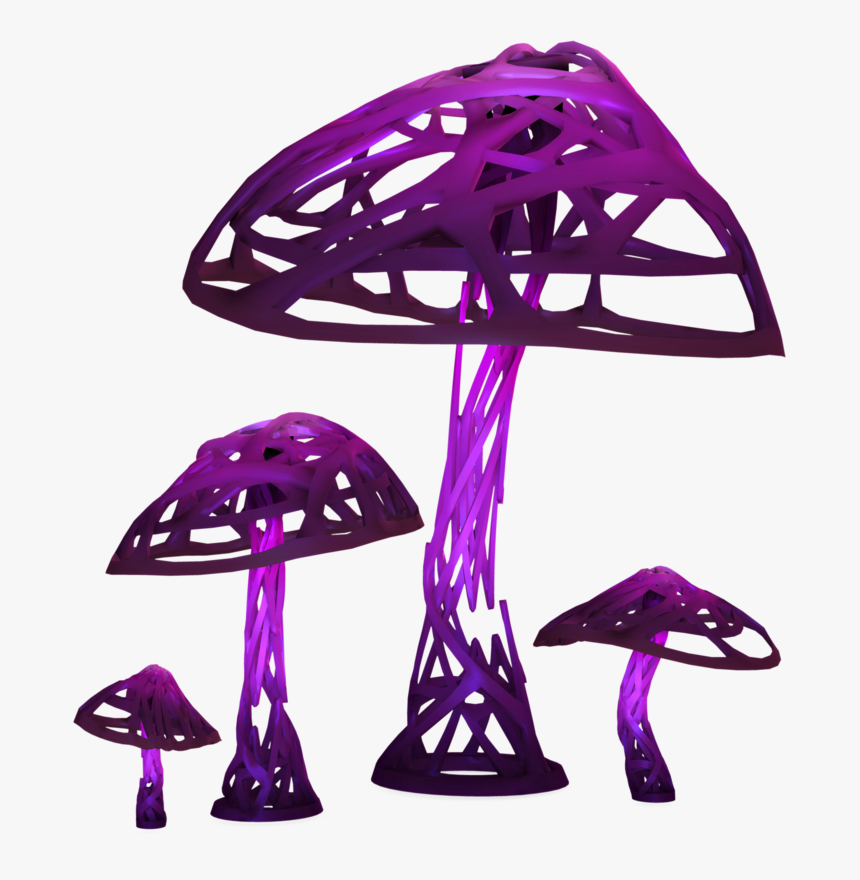 Fantasy Mushrooms Fantasy Mushrooms Two - Illustration, HD Png Download, Free Download