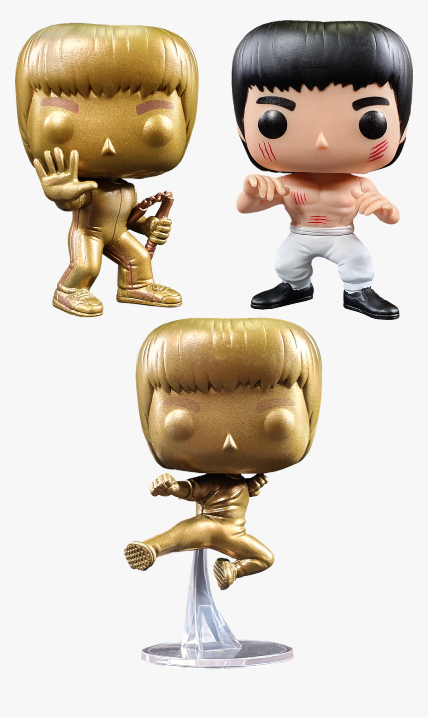 Funko Pop Bruce Lee - Funko Bruce Lee Gold, HD Png Download, Free Download