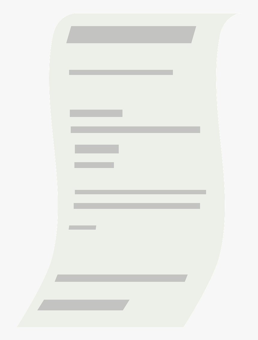 Bill, Document, Buy, Shopping, Supermarket, Receipt - Supermarket Bill Png, Transparent Png, Free Download