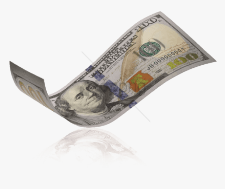 Handling,paper Product,saving - Hundred Dollar Bill Png Transparent, Png Download, Free Download